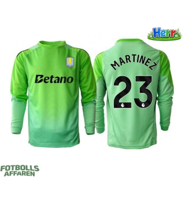 Aston Villa Emiliano Martinez #23 Målvakt Bortatröja 2025-26 Långärmad